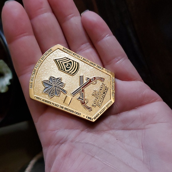 🌲96th Military Police BN challenge coin - Picture 4 of 4